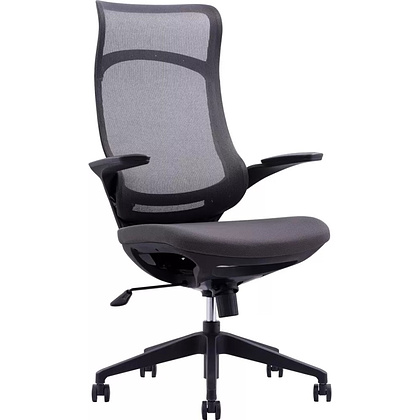 Кресло для руководителя EVERPROF Spirit, сетка, черный