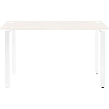Стол письменный Millwood Лофт Сиэтл (ДТ-5), 1300х700 мм, дуб белый крафт, белый