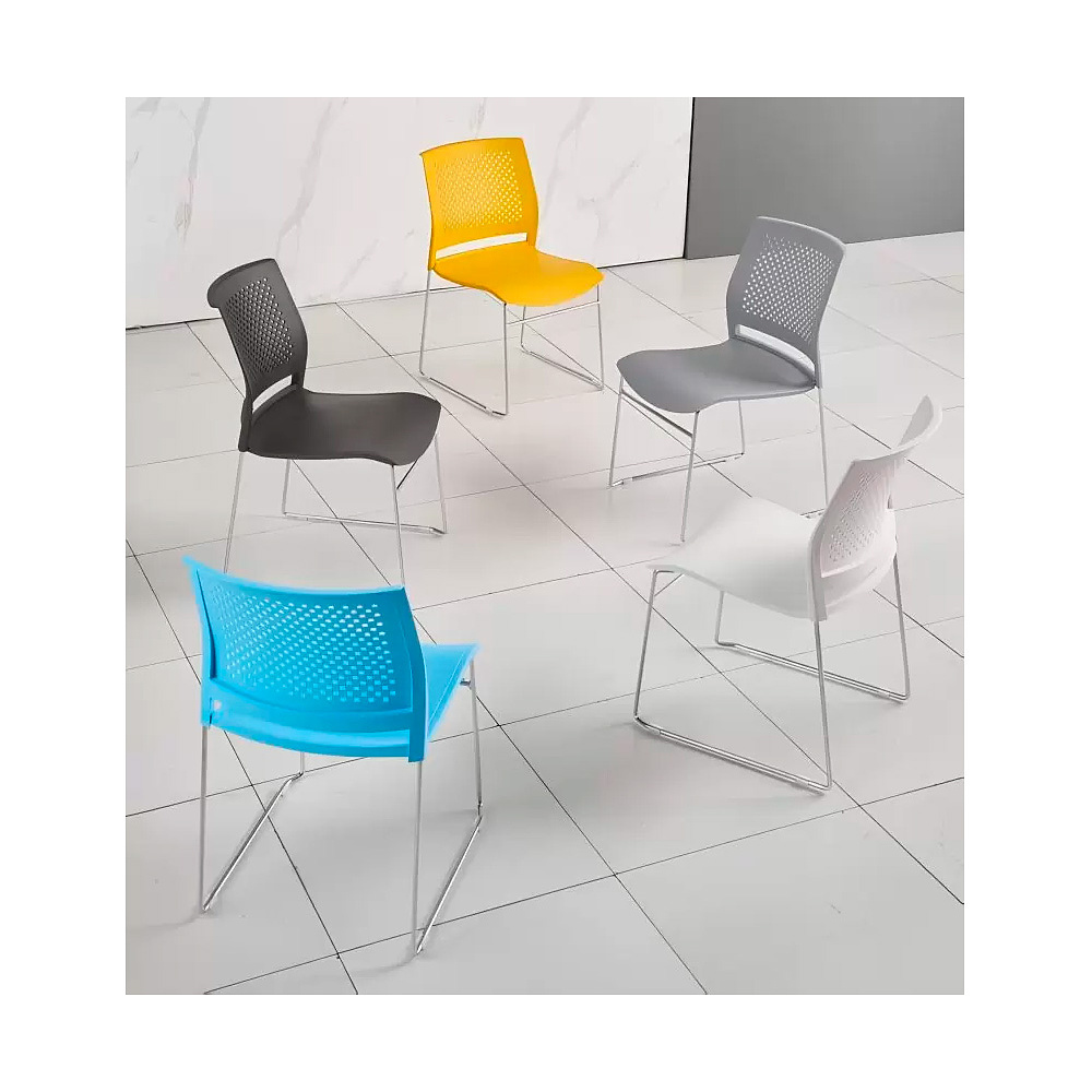 Стул для посетителей EVERPROF Neo, желтый - 6