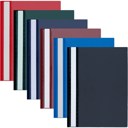 Папка-скоросшиватель "Panta Plast", А4, панорама, зеленый