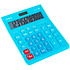 Калькулятор настольный Casio "GR-12", 12-разрядный, голубой