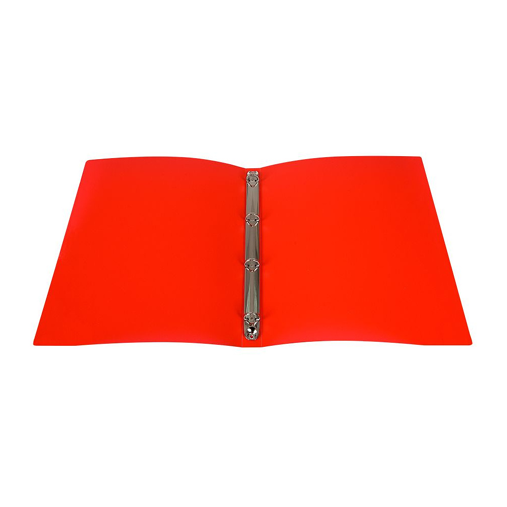 Папка на кольцах "Q-Connect", 4 кольца, красный - 2