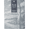Ежедневник датированный "Premium. Lighthouse" на 2027 год, A5, 176 листов, голубой - 2