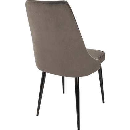 Стул Бюрократ "CH-K4_2", ткань, коричневый, металл, комплект 2 штуки - 6