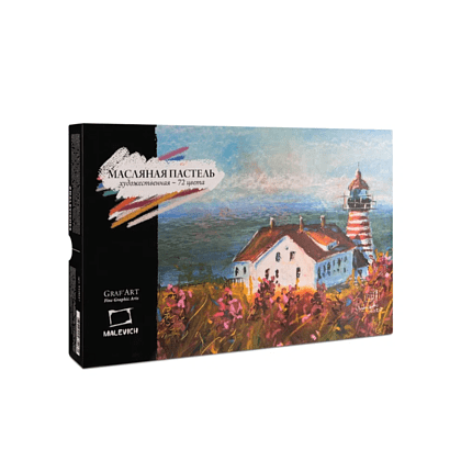 Пастель масляная "Малевичъ" профессиональная, 72 цвета - 2