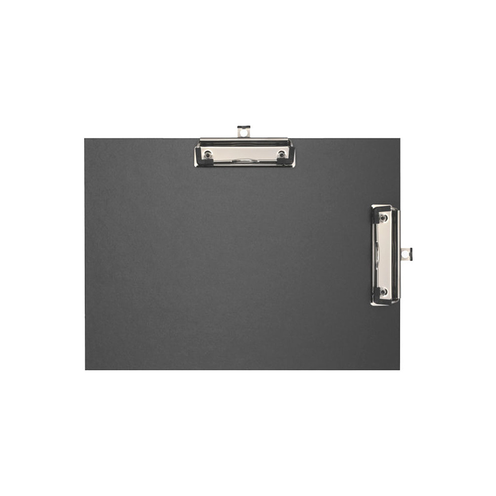 Планшет с зажимом "Картон", А4, черный - 2