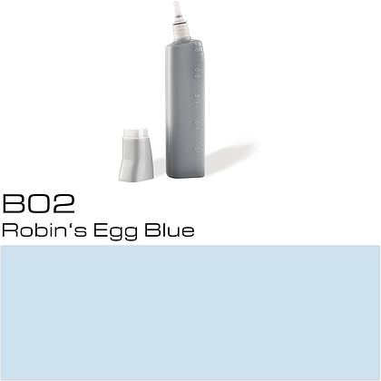 Чернила для заправки маркеров "Copic", B-02 голубая яичная скорлупа