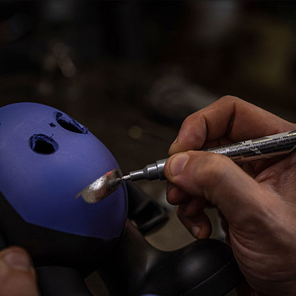 Маркер жидкий хром "Paint-It 061", 2 мм, хром металлик - 5