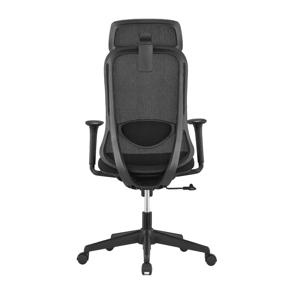 Кресло для руководителя SitZone U-090A, сетка, ткань, пластик, черный, -30% - 5