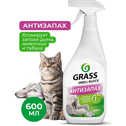 Средство для блокировки различных запахов "Smell Block", 600 мл