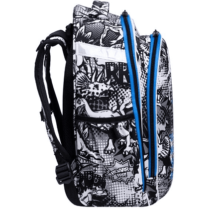 Рюкзак молодежный CoolPack "T-Rex", черный, синий - 2