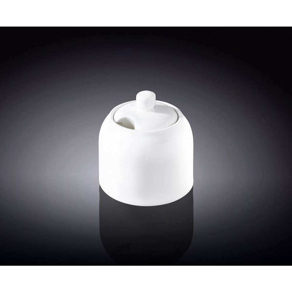 Сахарница "WL-995017", фарфор, 280 мл, белый - 2