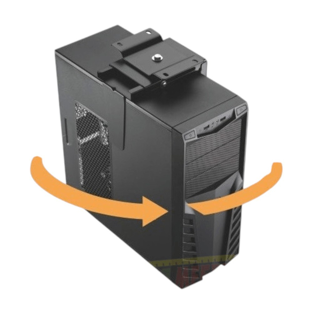 Держатель для системного блока Easy BLACK, чёрный матовый - 3