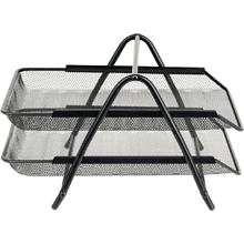 Модуль горизонтальный "Стамм" на 2 лотка, черная сетка