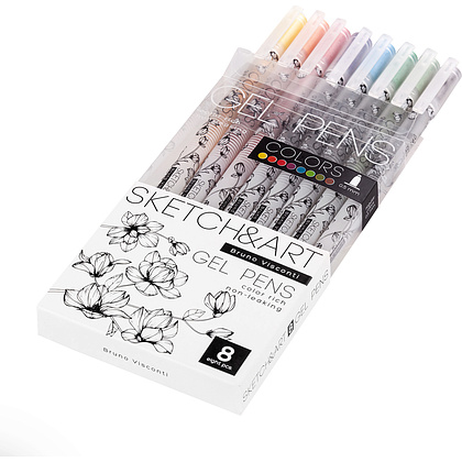 Набор гелевых ручек "Uni Write. Colors", 8 штук - 5