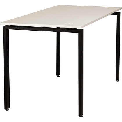 Стол письменный "Сиэтл", 1200х700х750 мм, черный, белый - 5