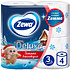 Бумага туалетная "Zewa Deluxe", 3 слоя, 4 рулона