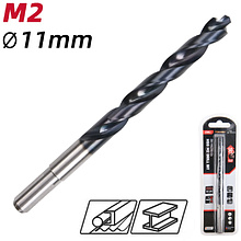 Сверло по металлу Deli RS EDH-MHZ110-E4, 11.0 мм, DIN 338, HSS-TiN