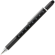 Ручка многофункциональная "P221.551", черный, серебристый