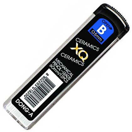 Грифель "Dong-A", B, 0.5 мм, 12 шт