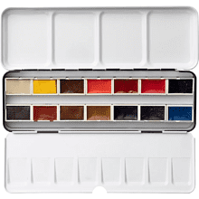 Краски акварельные "Aquarius. Mixing Palette", 14 цветов, кюветы