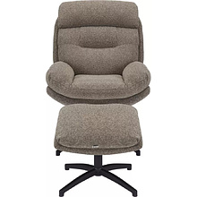 Кресло мягкое EVERPROF Kiwi, ткань, светло-коричневый