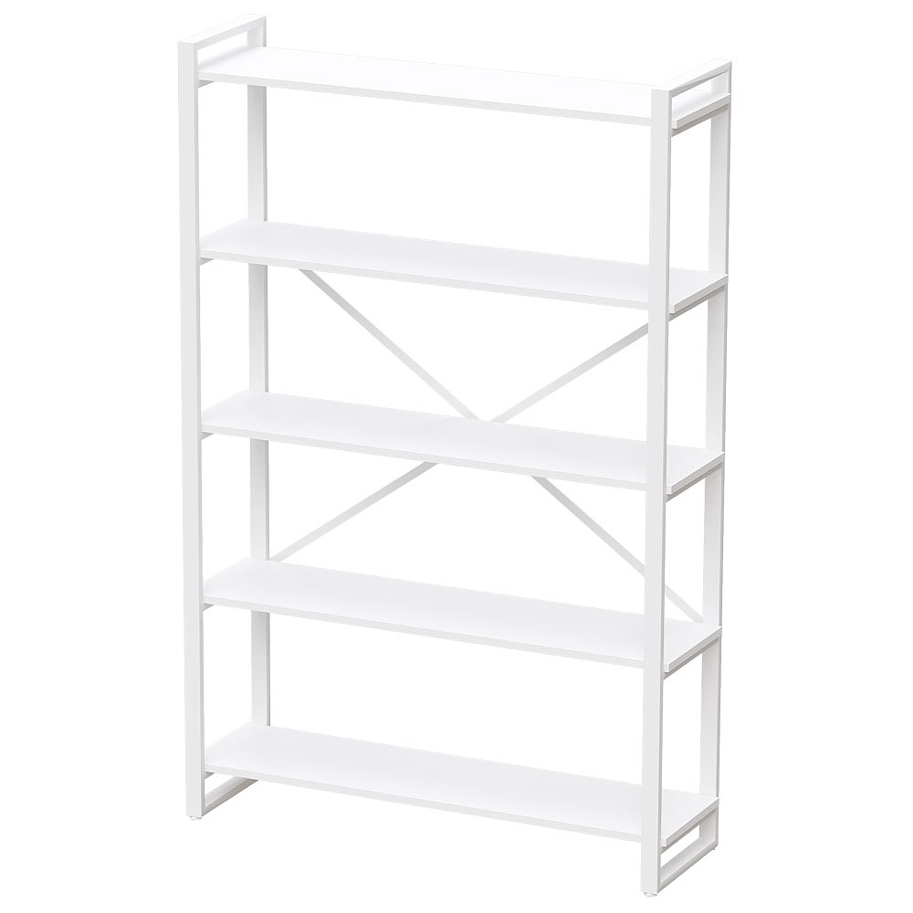 Стеллаж "Loft CH-4", 1200х350х1820 мм, белый, белый крафт