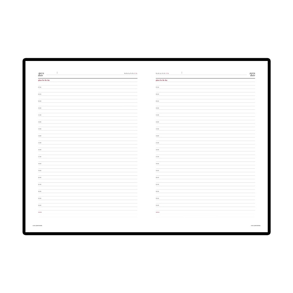 Ежедневник недатированный "Velvet", А4, 272 страницы, темно-синий - 2