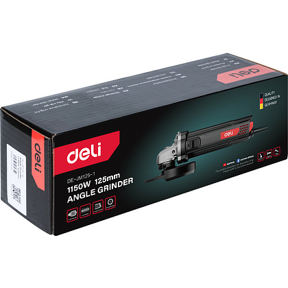 Угловая шлифмашина Deli RS EDE-JM125-1E 1150 Вт, 125 мм - 5