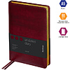 Ежедневник недатированный "xGold", А5, 320 страниц, бордовый - 2