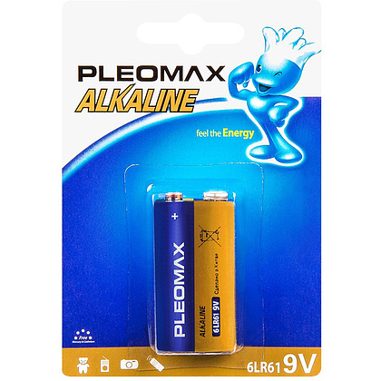Батарейка алкалиновые Samsung "Pleomax крона/6LR61", 1 шт.