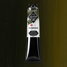 Краски акриловые "Мастер-класс",  727 оливковая, 46мл., туба