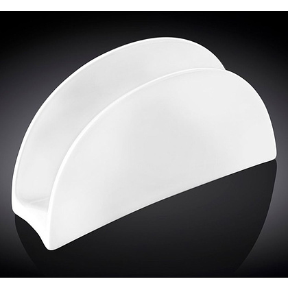 Подставка для салфеток "WL-996146/A", фарфор, белый  - 2