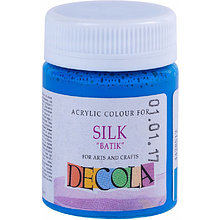 Краска акриловая по шелку перламутровая "Декола"