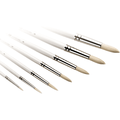 Кисть для рисования "Невская Палитра", щетина, круглая, №6