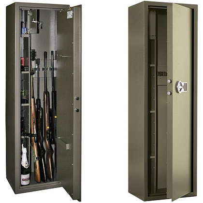Сейф оружейный Сафари EL (4 ружей), 1500x450x350 мм