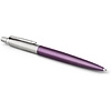 Ручка шариковая автоматическая Parker "Jotter Core K63 Victoria Violet CT", 1.0 мм, фиолетовый, серебристый, стерж. синий - 3