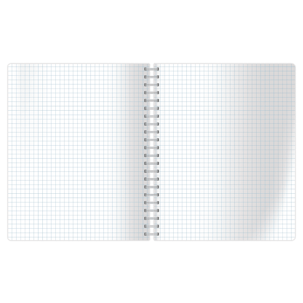 Тетрадь "Disposition", А4, 80 листов, клетка, спираль сбоку, ассорти - 4