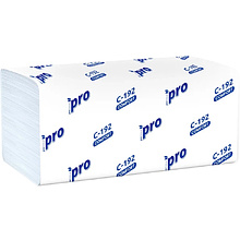 Полотенца бумажные  PROtissue Z - сложение 200 листов, 2 слоя, 100% целлюлоза