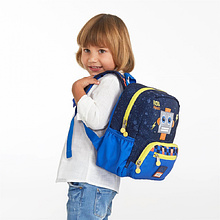 Рюкзак школьный Enso "Rob friend", темно-синий