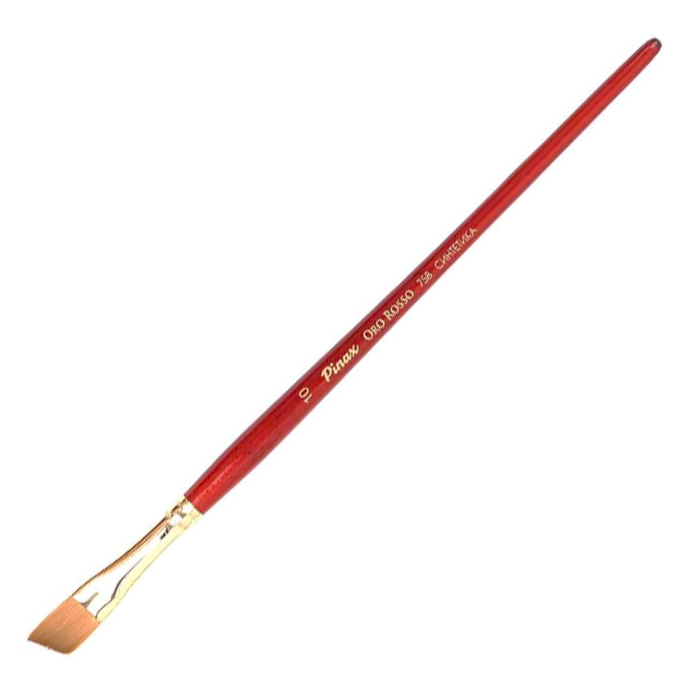 Кисть для рисования "Pinax ORO ROSSO №4" синтетика, скошенная