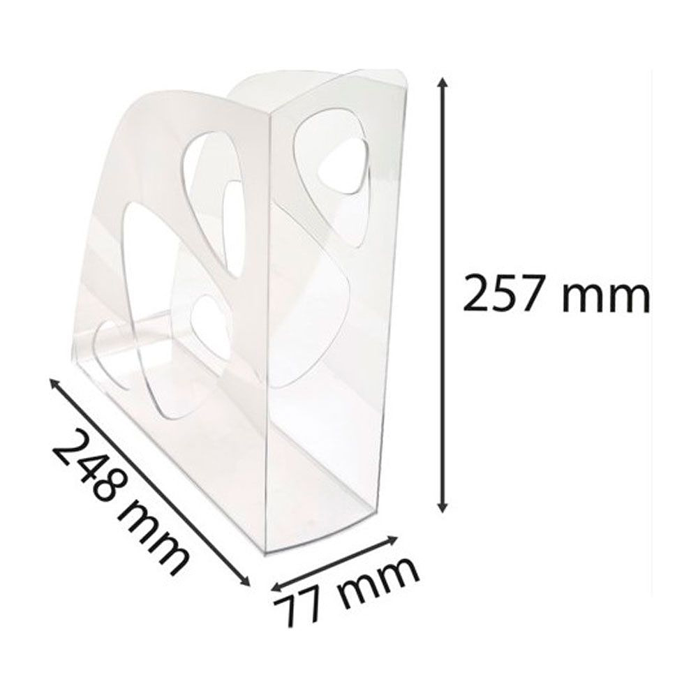 Модуль вертикальный "Exacompta", прозрачный  - 3