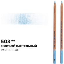 Карандаш акварельный "Белые ночи", 503, голубой пастельный