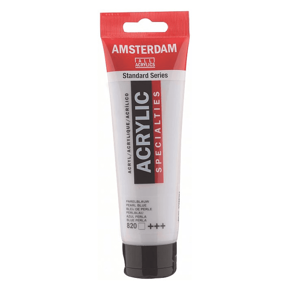 Краски акриловые "Amsterdam", 820 синий перламутровый, 20 мл, туба