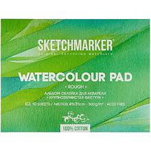 Блок бумаги для акварели "Sketchmarker", А3