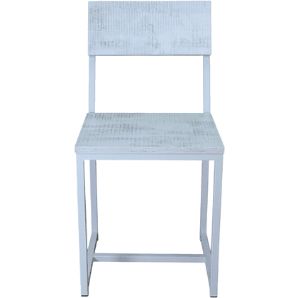 Стул ALLERD RION, металл, ЛДСП, белый муар, Энигма - 2