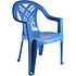 Кресло садовое №6 "Престиж-2", пластик, синий