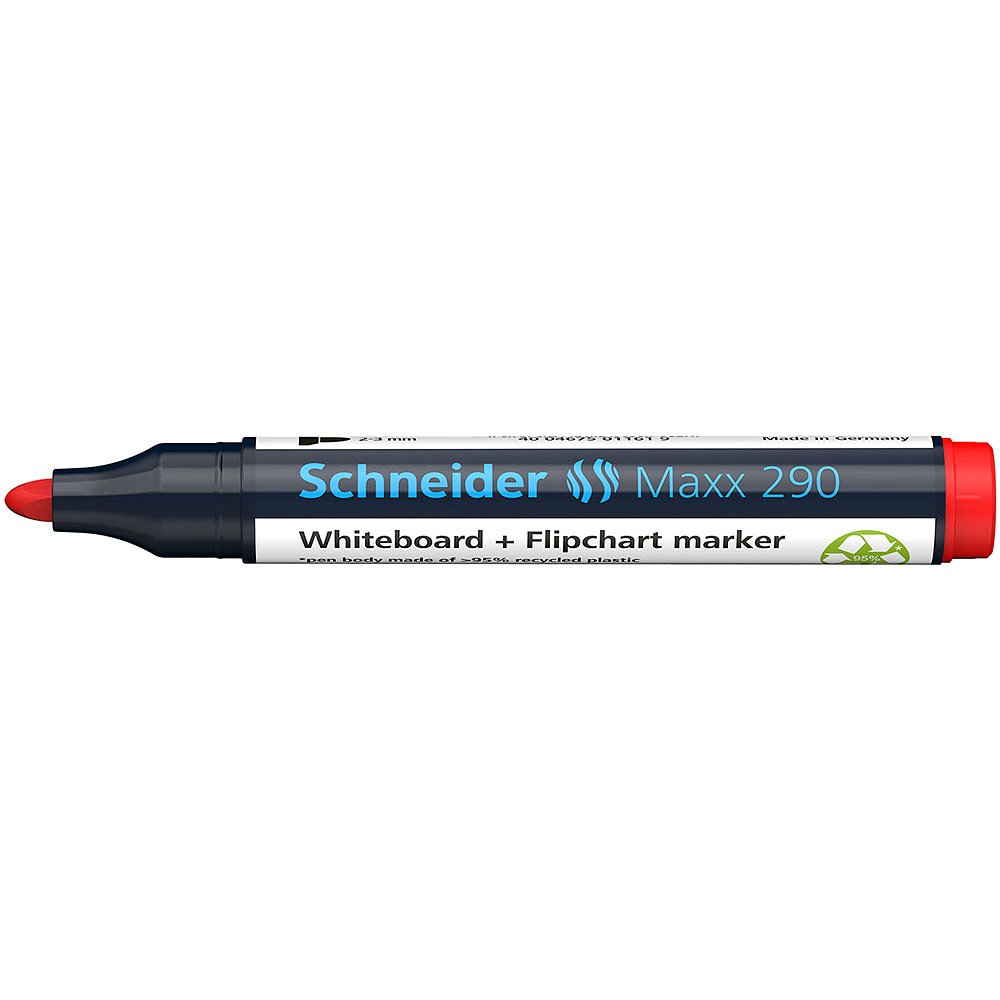 Маркер для доски "Schneider Maxx 290", красный - 5