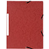 Папка на резинках "Manila", A4, 15 мм, картон, красный
