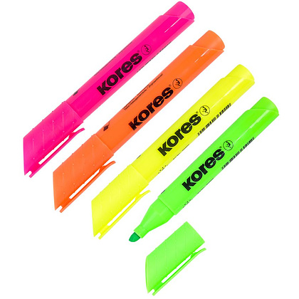 Маркер текстовый "High Liner Plus", желтый - 2